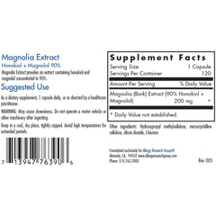 Magnolia Extract Honokiol + Magnolol 90%