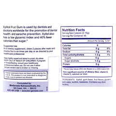 Xylitol Fruit Gum