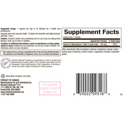 Vitamin K2 100mcg