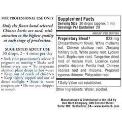 Harmonize Metal-Wood Liquid (Lung-Liver)