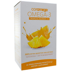 Omega-3 Squeeze Tropical Squeeze +D Packets