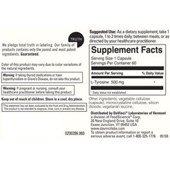 L-Tyrosine 500mg