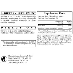 B12-Folic Acid(Liposome Enhanced)