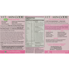 Vitamin Code 50 and Wiser Womens Multi