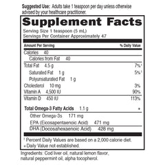 Cod Liver Oil Liquid