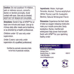 Hydrogen Peroxide Mouthwash