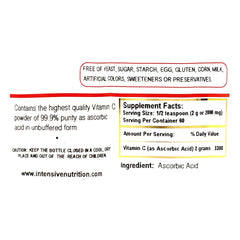 Vitamin C Ascorbic Acid powder