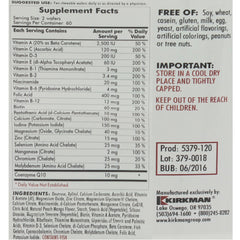 Children s Chewable Multi-Vitamin/Mineral w Xylitol 120ct
