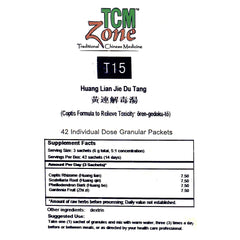 Coptis Formula to Relieve Toxicity (T15) Granules
