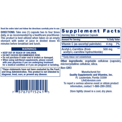Acetyl-L-Carnitine 500mg