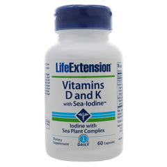 Vitamins D and K with Sea-Iodine