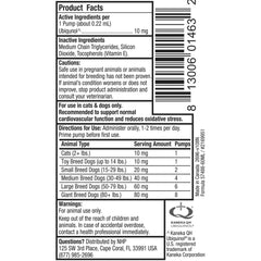Ubiquinol Liquid Pump for Pets