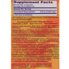 Beta Alanine 750mg