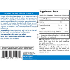 Vitamin D3 Gummies 1,000IU