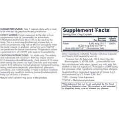 5-Methyl Folate 5000mcg