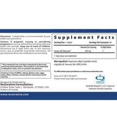 Ubiquinol 100mg 60sg