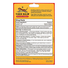 Tiger Balm Extra Strength Red