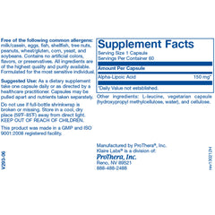 Alpha-Lipoic Acid 150mg