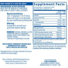 Ultra Pure Fish Oil 2600 w/CoQ10