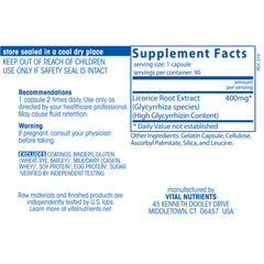 Licorice Extract 400mg