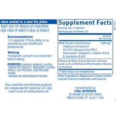 Milk Thistle 80% Silymarin