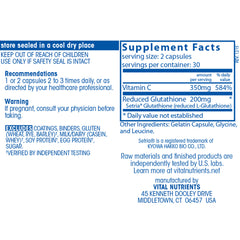 Glutathione (reduced) 100mg