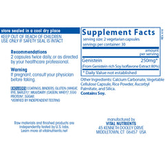 Genistein 125mg