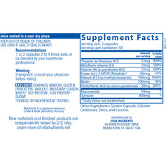 Tyrosine and B-Vitamins