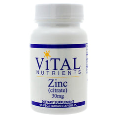 Zinc (Citrate) 30mg 90c