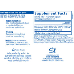 Ubiquinol CoQ10 100mg
