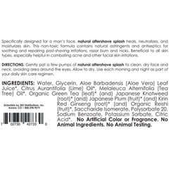 MENS - Aftershave Splash- Tea Tree/Lime