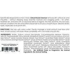 MENS - Facial Cleanser - Tea Tree/Lime