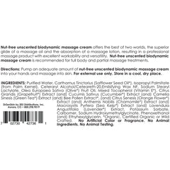 Dual Action Massage Cream - Nut Free Unscented