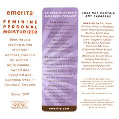 Feminine Personal Moisturizer