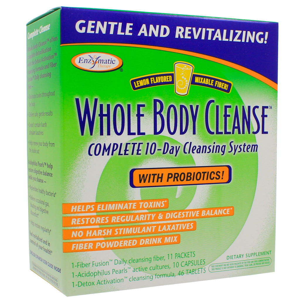 Whole Body Cleanse w/Mixable Fiber Lemon
