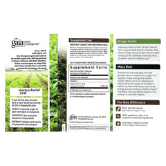 Maca Root (Organic) 500mg Capsules