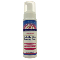 Colloidal Silver Foaming Soap (Fragrance Free)