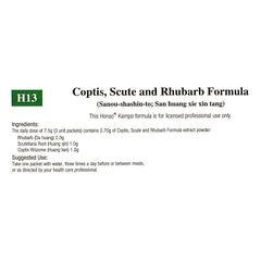 Coptis Scute and Rhubarb(H13)
