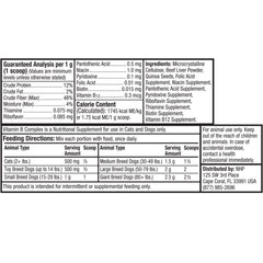 Pet Vitamin B Complex