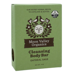 Cleansing Body Bar Oatmeal Sage