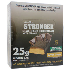 NuGo STRONGER - Real Dark Chocolate