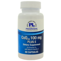 CoQ10 100mg Plus E
