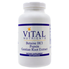 Betaine HCL Pepsin and Gentian Root Extract