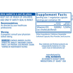 Vitamin D3 5,000iu